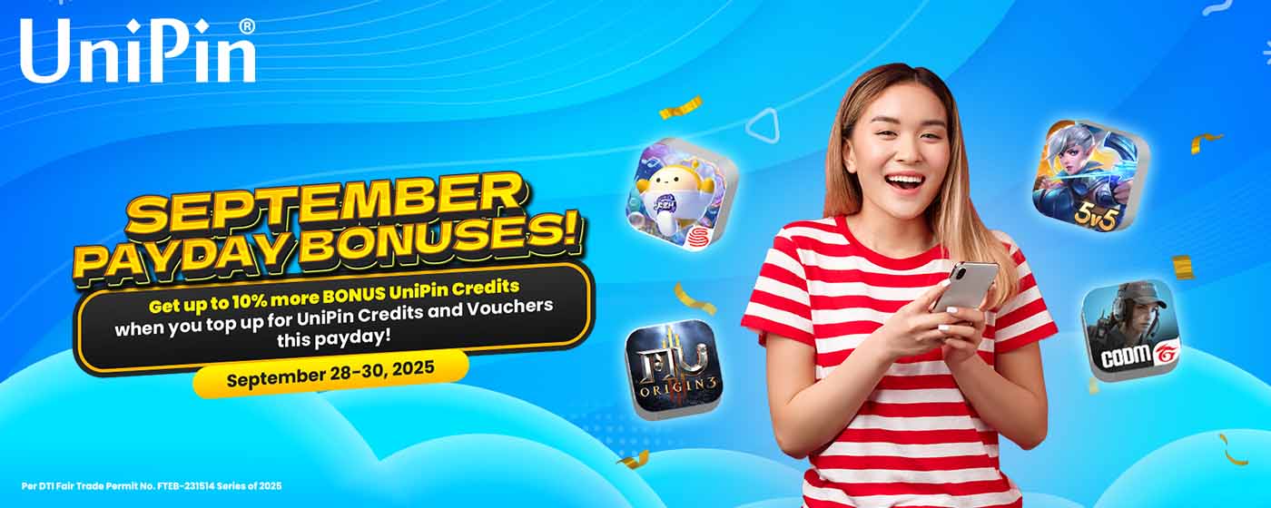 September Payday Bonus (PH)